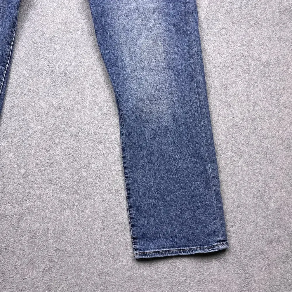 lee extreme motion straight leg jeans blue 40x30